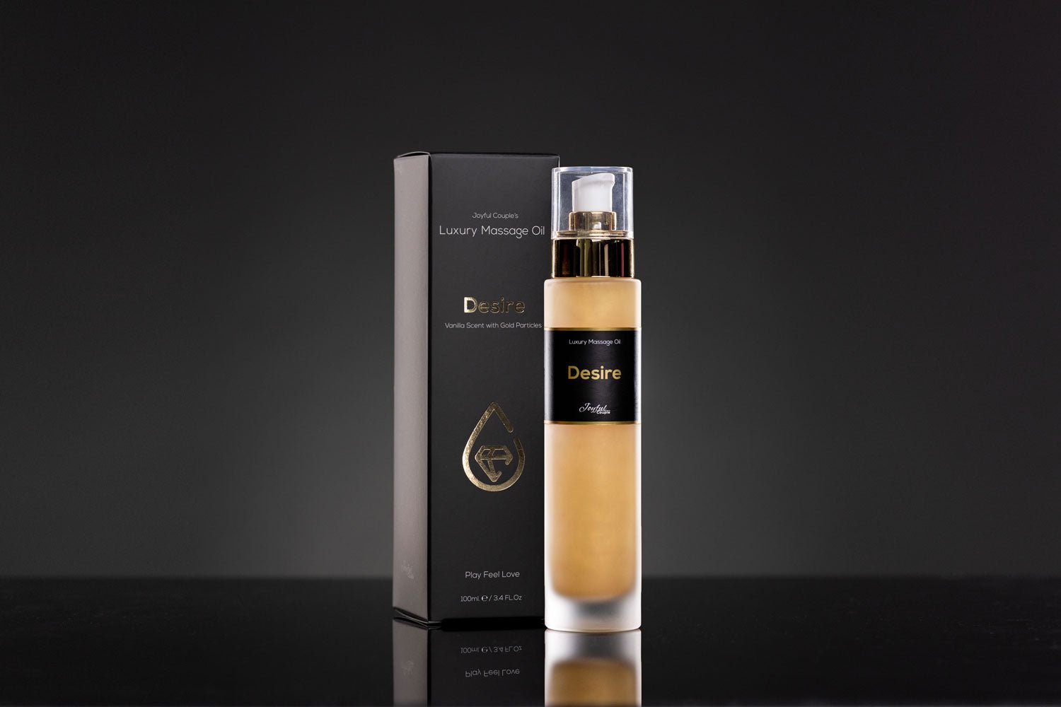 Bundle: "Affection" & "Desire" Massage Oils - Joyful Couple
