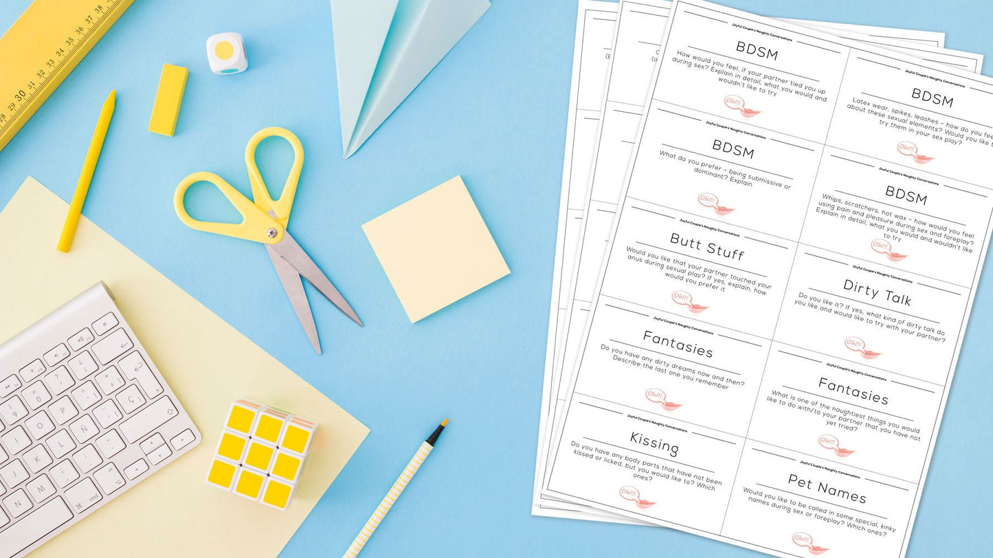 Naughty Conversations (Printable) - Joyful Couple