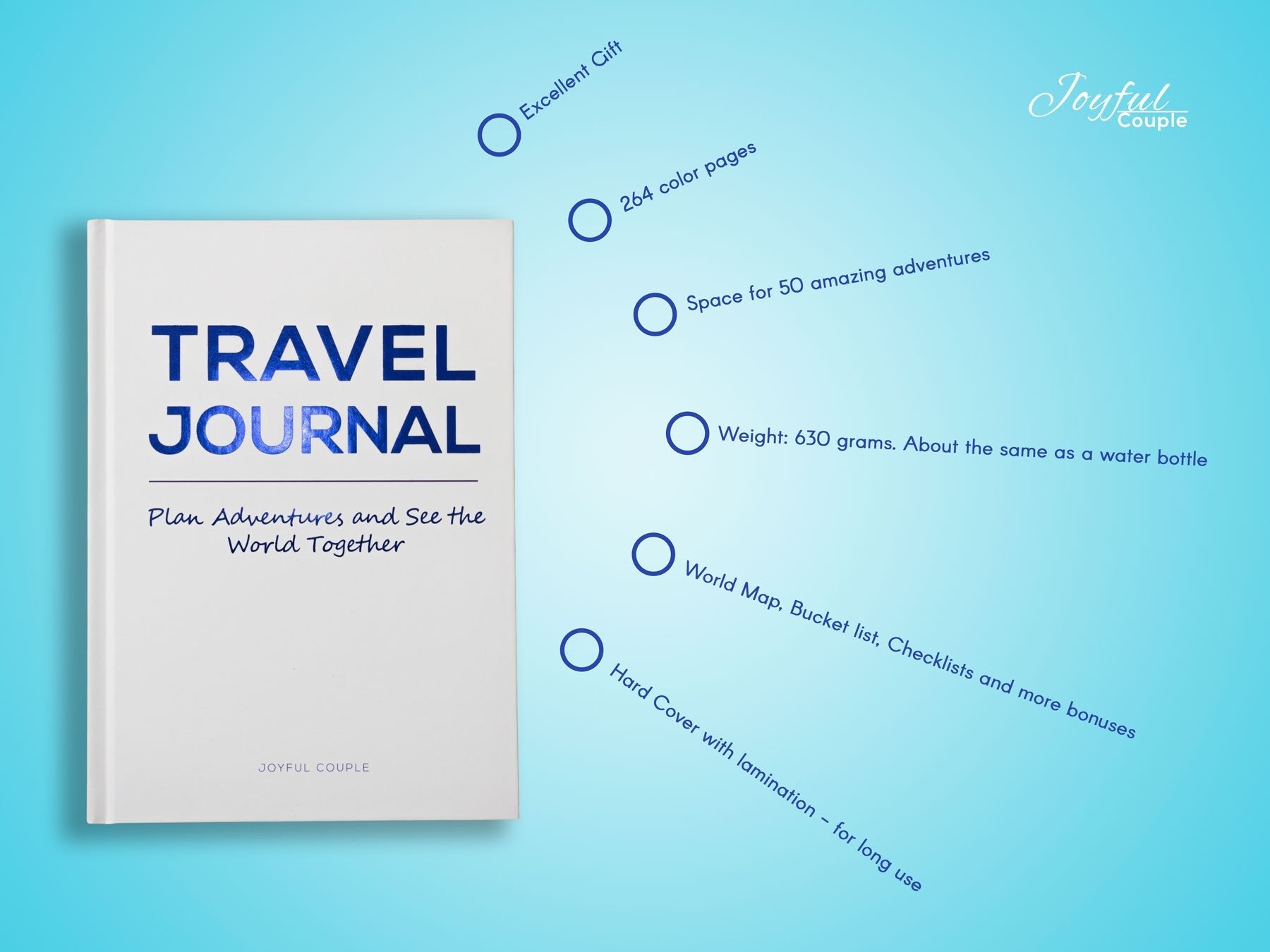 Travel Journal (Limited Product) - Joyful Couple