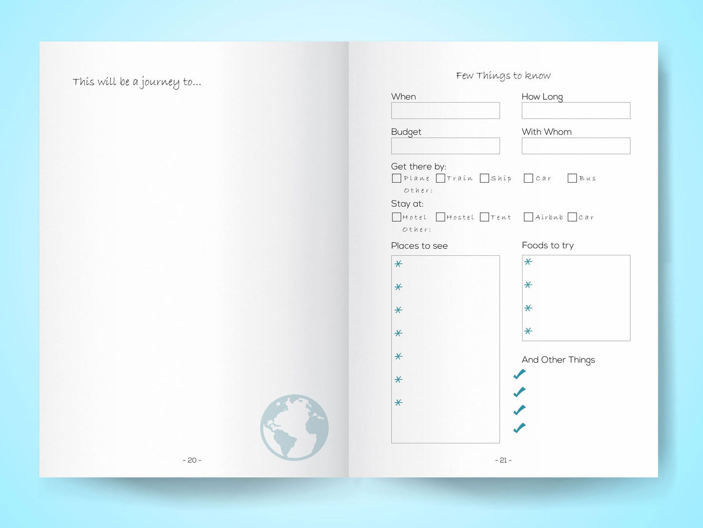 Travel Journal (Limited Product) - Joyful Couple